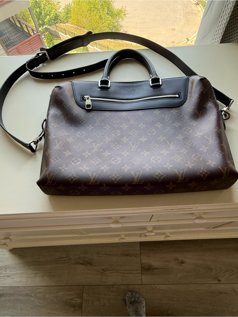 Louis Vuitton Monogram Canvas Travel Tote - Brown